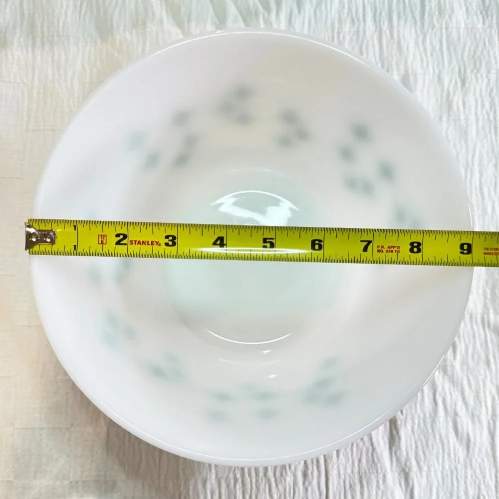 Vintage Federal Glass Mixing Bowl Oven Ware Turquoise Atomic Star MCM 3 QT - Picture 5 of 11